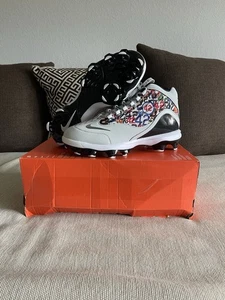 Nike Griffey 2 MCS 'Jackie Robinson Day' HJ4509-001 Baseball Cleats Size 11.5 - Picture 1 of 7