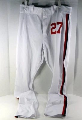 2022 Chicago White Sox Lucas Giolito #27 Game Used white Pants 38-44-37 DP74249 - Image 1 of 4