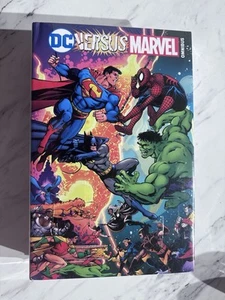 DC Comics DC VERSUS MARVEL OMNIBUS HC GEORGE PEREZ CVR (2024) Global Ship $150 - Picture 1 of 3