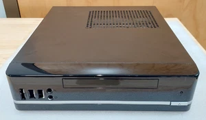 HEC Black ITX200A HTPC MINI ITX COMPUTER CASE CHASSIS BAREBONE W/ SIDE CASE FAN - Picture 1 of 8