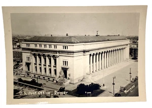 VTG U.S. Post Office Denver Colorado 3.5" Photograph Picture Sanborn - Picture 1 of 2