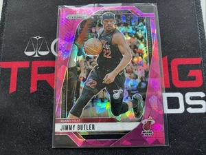 2024-25 Panini Prizm Jimmy Butler Pink Cracked Ice Prizm # 164 Heat Warriors - Bild 1 von 2