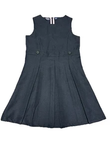 IZOD - Vestido escolar sin mangas para niñas, Größe 8. - Bild 1 von 5