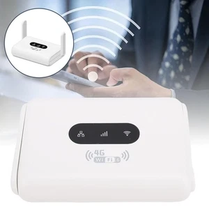 4G LTE WLAN Router Wireless WiFi6 300 Mbit/s CPE Router mit SIM Kartensteckplatz - Bild 1 von 12