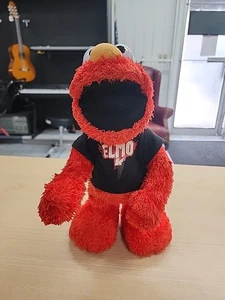 Peluche Let's Rock Elmo 14" Animado Canto Plaza Sésamo HasbroToy 2010 - Imagen 1 de 5