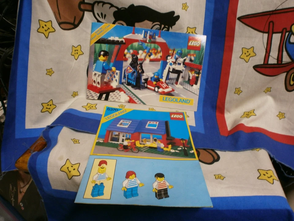 Vintage Legoland #6370 Instruction Manual + Bonus - Image 1 of 1