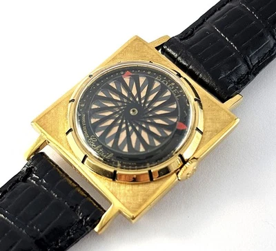 Reloj de Colección Ernest Borel Cóctel Misterio Caleidoscopio Cuadrante Mediano 17J Años 60 Foto 1 de 4