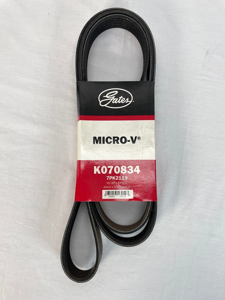 Cinturón Serpentine-Premium OE Micro-V Cinturón Napa / Puertas K070834 Foto 1 de 1