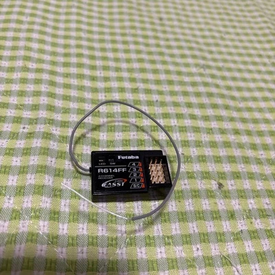 Futaba R614FF-E 4-Channel Telemetry Receiver  FASST 2.4GHz 4PK 4PKS Super R - Image 1 of 3