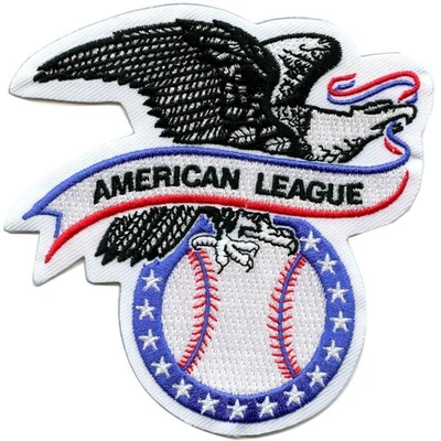 American League Logo Sleeve Patch Jersey Logo Emblem Official MLB Baseball Eagle - Image 1 of 2
