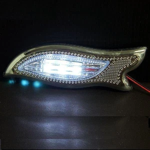 MARCADOR LATERAL COCHE DC12V LUZ GUARDABARROS DECORACIÓN LATERAL LUZ BLANCA - Imagen 1 de 3