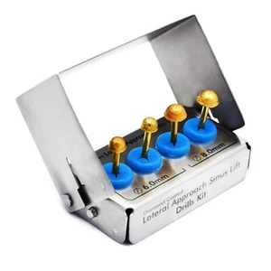 LATEST Dental Lateral Approach Sinus Lift Drills Kit Membrane Diamond Coated CE - Picture 1 of 4