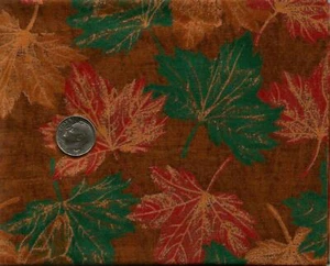 Tela Murmurmurs of The Forest de Maywood Studio FQ hojas de otoño #FA02 - Imagen 1 de 1
