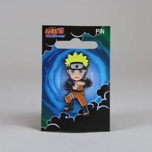 Pin esmalte de metal Chibi Ninjutsu Naruto (Naruto Shippuden) - Imagen 1 de 2