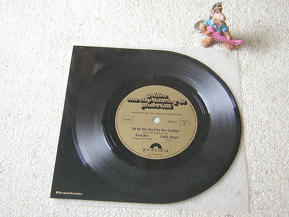 JAMES LAST Golden Non Stop Dancing 10 7" WERBE-/PROMO-FLEXI POLYDOR 098 017 - Bild 1 von 1