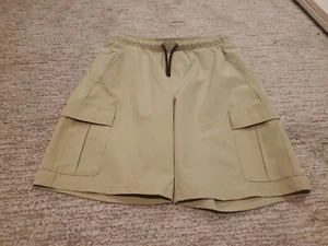 All in Motion boys wicking cargo shorts size L lot X3 black grey tan - Picture 1 of 6