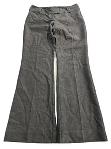 The Limited Drew Fit Grey Stripe Womens Dress Pants 8R (actual: 33x33) Excellent - Picture 1 of 14