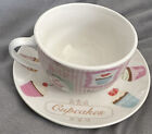 Lovely Cupcakes Cup And Saucer In Excellent Condition