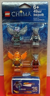 LEGO CHIMA, Juego de Accesorios Minifiguras de Fuego y Hielo, 850913, NUEVO EN CAJA Foto 1 de 2