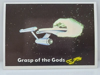 Original Vintage 1976 - TOPPS CAPTAIN'S LOG - STAR TREK Trading Card #17 of 72 - Image 1 of 4