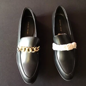 CentroPoint Women's Penny Loafers Low Block Heel Slip-On Work Shoes SZ 8 NWOB - Picture 1 of 9