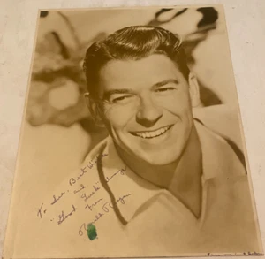 Ronald Reagan 8x10 Inscribed and Signed Photo Circa 1950 - Picture 1 of 4