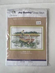 Joy Sunday Cross Stitch Kit - Pick The Lotus - Picture 1 of 3