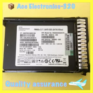 NEW HPE P47813-B21 P48137-001 3.84TB SATA 6G RI 2.5" G8 GEN9 Gen10 Server SSD - Afbeelding 1 van 4