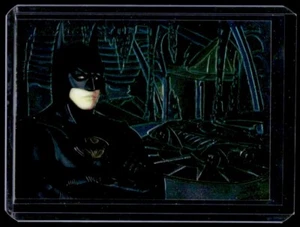 1995 Batman Forever Animaction Insert Batman Batcave #1/10 - Picture 1 of 2