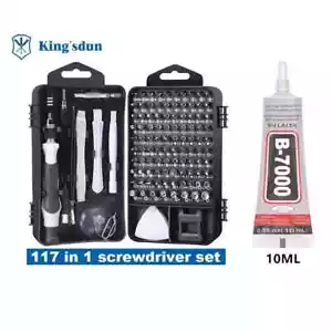 Cell Phone Tablet Repair Opening Tool Kit Set Pry Screwdriver For Samsung iPhone - Picture 1 of 24