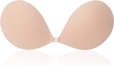 Avant  Silikon Klebe BH trägerlos Push Up Bra selbstklebend Cup  D rückenfrei - Bild 1 von 4