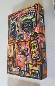 HAPPY GRAVE original hanging 3D betamax tape robot art : "B1FF B0T" - Picture 1 of 4