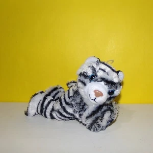 Wild Republic White Tiger Soft Plush Wrist Wrap Huggers SLAP Bracelet Toy 7" - Picture 1 of 3