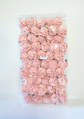 50 Pale Pink Wild Roses, Mulberry Paper Roses #SAA-487 - Image 1 of 2