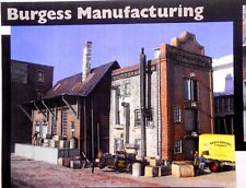 Downtown Deco HO Scale DD1037 Burgess Manufacturing Factory Kit