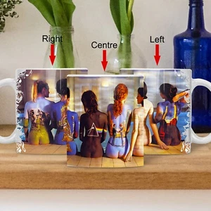 Pink Floyd Mug - Body Paint of Album Covers. Dark Side Moon, The Wall. PF Gift. - Picture 1 of 5
