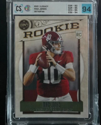 Mac Jones 2021 Legacy Graded CS 94 - Image 1 of 2