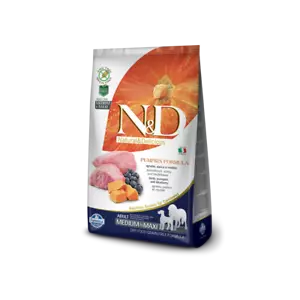 Farmina N/D Grain Free Pumpkin Adult Medium Maxi Agnello Zucca Mirtillo 12 kg - Foto 1 di 1