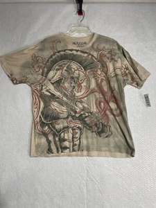 RAW T-shirt XL Eagle warrior round neck t shirt mens - Picture 1 of 2