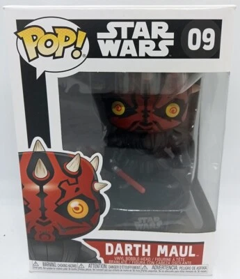 Funko POP! Boneco de vinil - 09 Star Wars - Darth Maul - Imagem 1 de 2