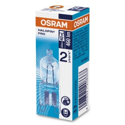 Osram 66733 33W 230V G9 Halogen Halopin Pro, Warm White, Dimmable - Image 1 of 3