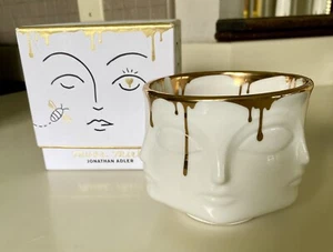 Neue Jonathan Adler vergoldete Muse I-Scream Vase 8" - Bild 1 von 4