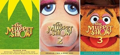 The Muppet Show TV Series Complete Seasons 1 2 3 DVD Bundle Sets One Two Three - Image 1 of 4