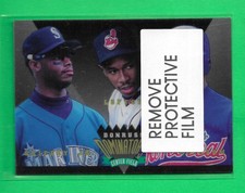 Ken Griffey Jr. 1995 Donruss Dominators Center Field Griffey JR./Lofton/Grissom
