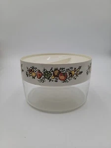 Vintage Pyrex Small Spice Of Life Jar Container Canister Vegetables Food Storage - Picture 1 of 12