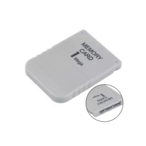 New White 1 MB 1 M Memory Card for Sony Playstation 1 One PS1 PSX Game System - Picture 1 of 10