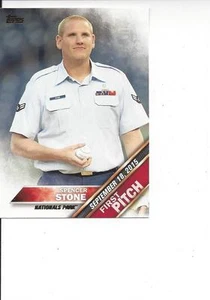 2016 Topps Series 2 First Pitch Spencer Stone Washington Nationals #FP 9 - Picture 1 of 1