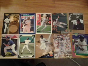 Lote de 10 tarjetas de béisbol diferentes de Tony Gwynn - Lote F - Como nuevas - Como nuevas - Imagen 1 de 1