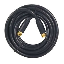 3.6m / 12' RG6 Indoor and Outdoor Coaxial Cable - with Connector, Black