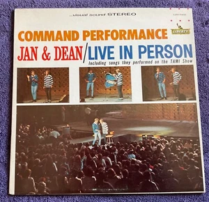 Jan & Dean 1965 Liberty LP “Command Performance” Fantastic Baggys Sacramento - Picture 1 of 10